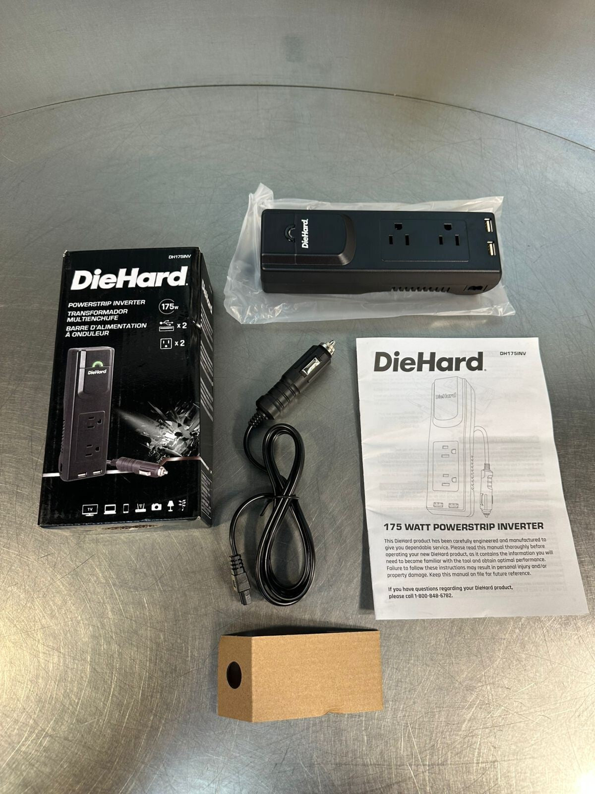 Die-Hard DH1751NV  Powerstrip Inverter    175w           (7.5.2)