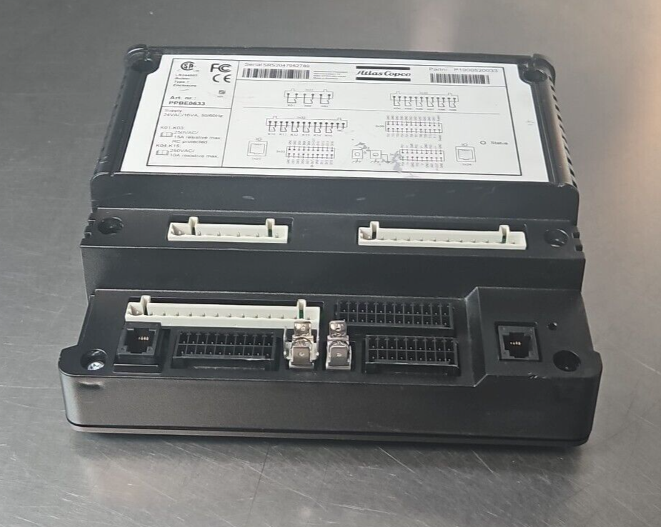 Atlas Copco PPBE0633 PLC Computer Controller Panel Expansion Module  (BIN2.3.3)