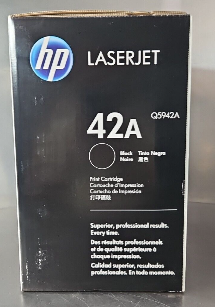 HP LaserJet Q5942A Black Print Cartridge                                (BIN364)