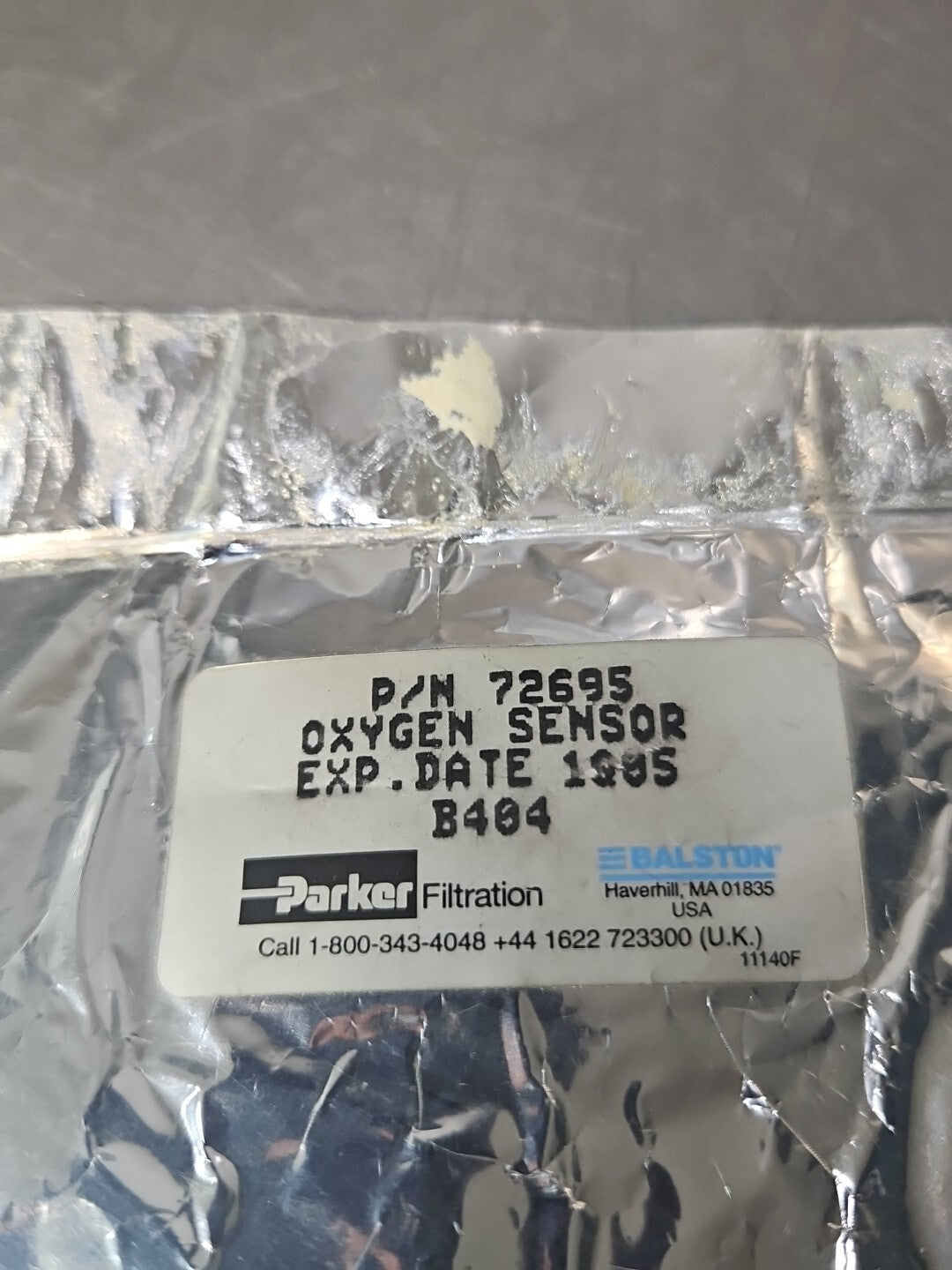 Parker  72695 Oxygen Sensor                                             (BIN541)