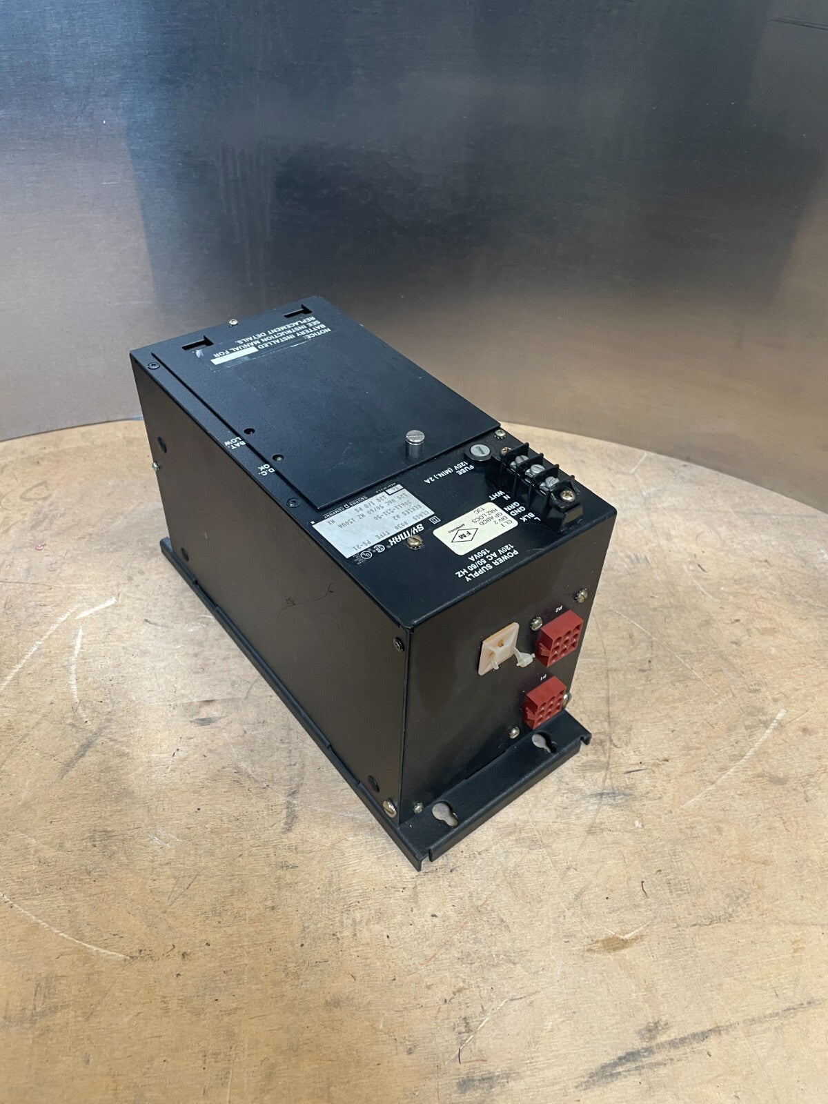 Symax 8030-PS-21 Series A Black 120 VAC 50/60 HZ 5 VDC Output Power Supply