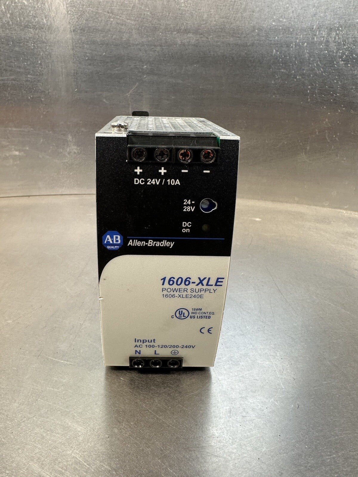 Allen Bradley 1606-XLE240E Series A Power Supply (BIN-1.5.1).