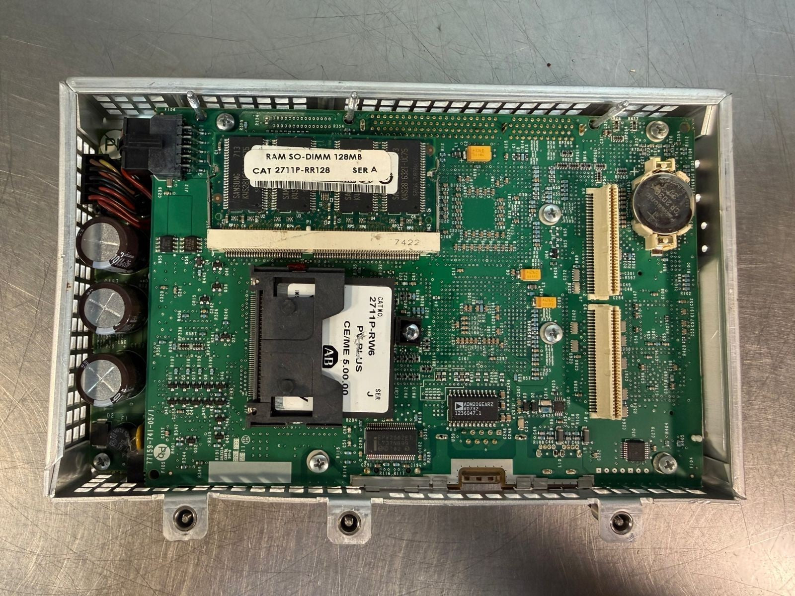 Allen Bradley 2711P-RP2 /F Panelview Plus Logic Mod 24Vdc 70W      (3.1.2)