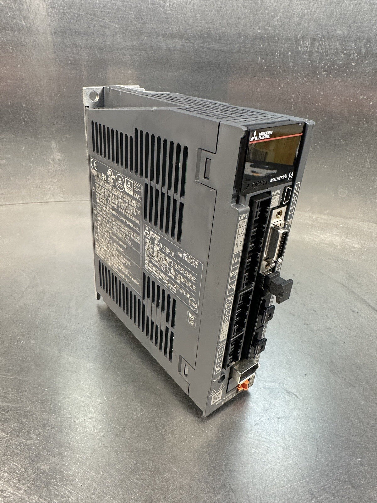 MITSUBISHI MR-J4-20B-EB MELSERVO J4 SERVO DRIVE -Each- (BIN-1.2.4)