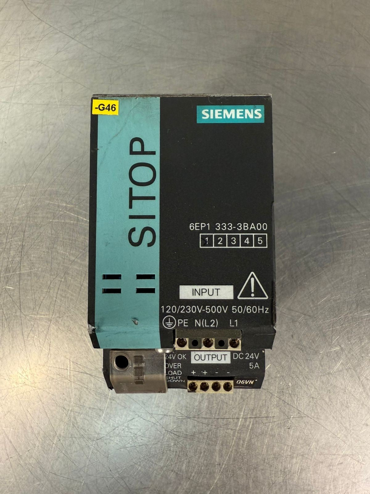 Siemens 6EP1333-3BA00 Sitop Modular 5A 1/2ph                       (2.1.5)