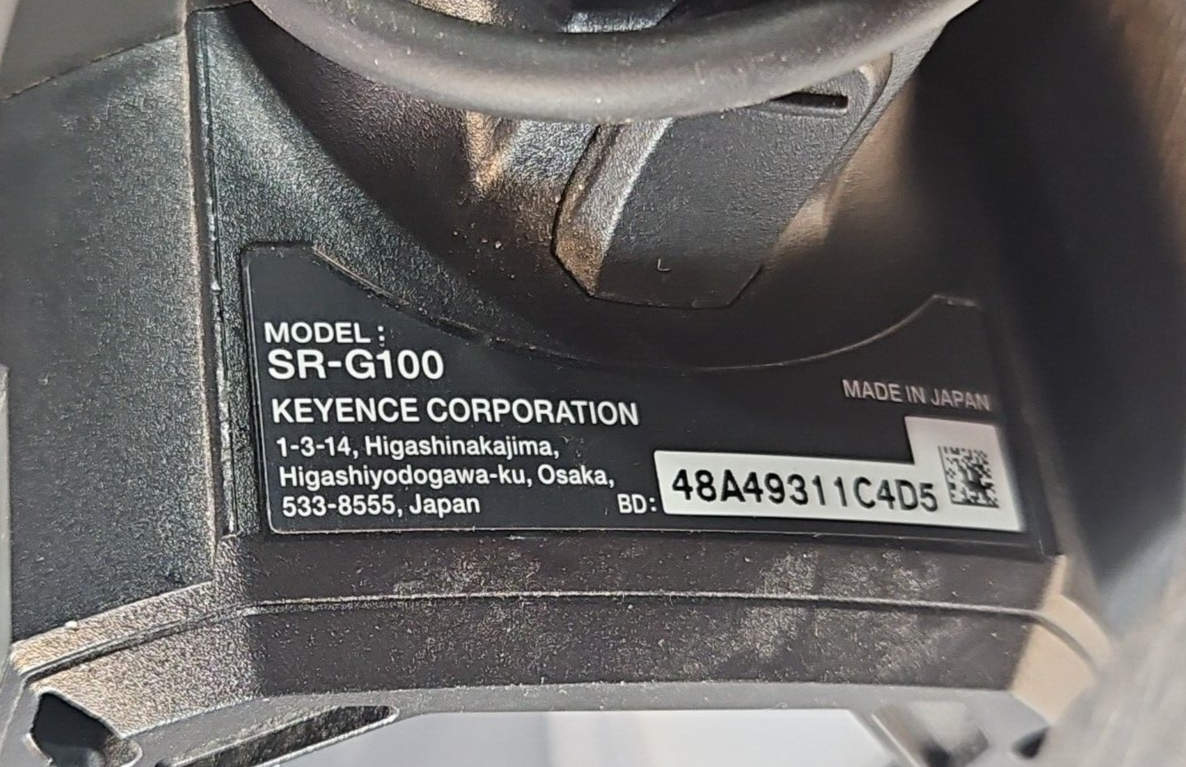 KEYENCE SR-G100 barcode reader                                          (BIN351)