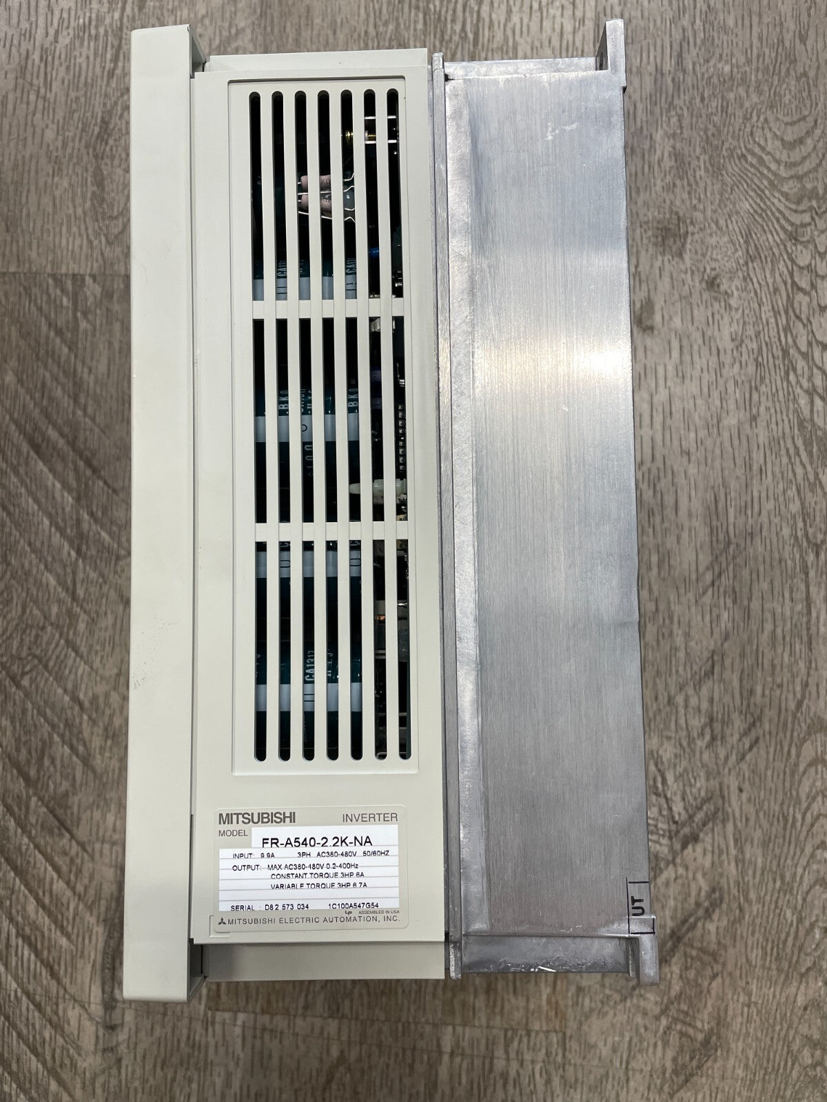 FR-A540-2.2K-NA Mitsubishi 6.7A 460V 3HP A500   @2C