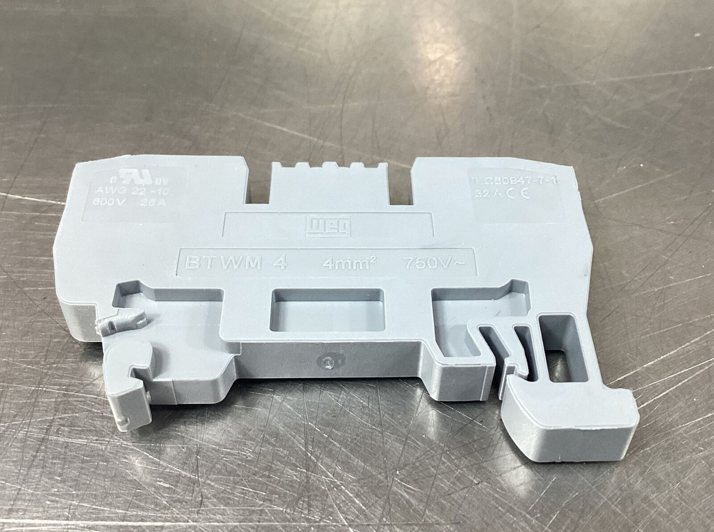 WEG  10289014  TERMINAL BLOCK  BTWM 4  GREY (Box of 100)      4C-29
