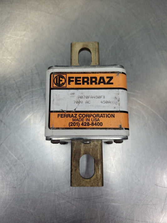 FERRAZ A070FA375FX 700VAC 450A Fuse.                                       4D-41