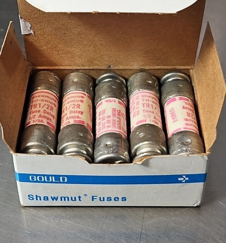Gould shawmut TR1/2R Time delay relay.  Lot of 10.                       Loc4D24