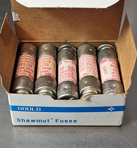 Gould shawmut TR1/2R Time delay relay.  Lot of 10.                       Loc4D24