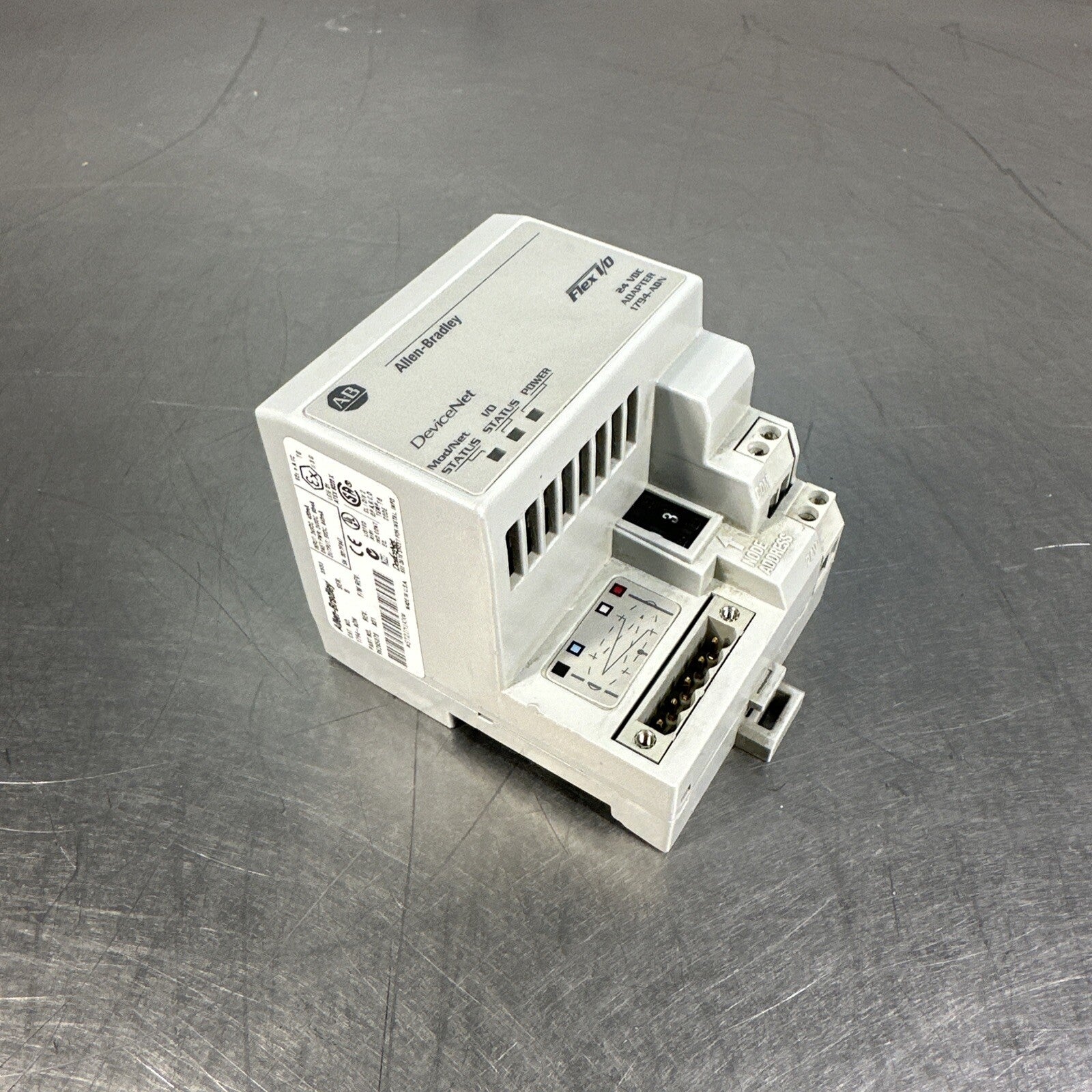 Allen Bradley 1794-ADN Series B DeviceNet Adaptor 1794ADN (BIN-1.3.4)