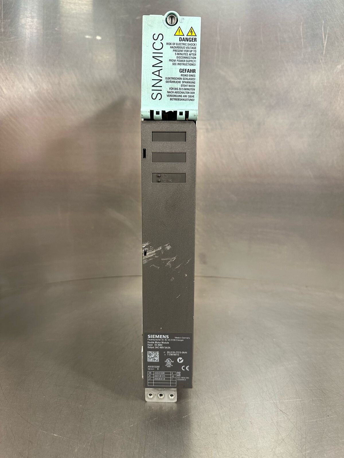 Siemens Sinamics 6SL3120-2TE15-0AA4           (8.4.1)