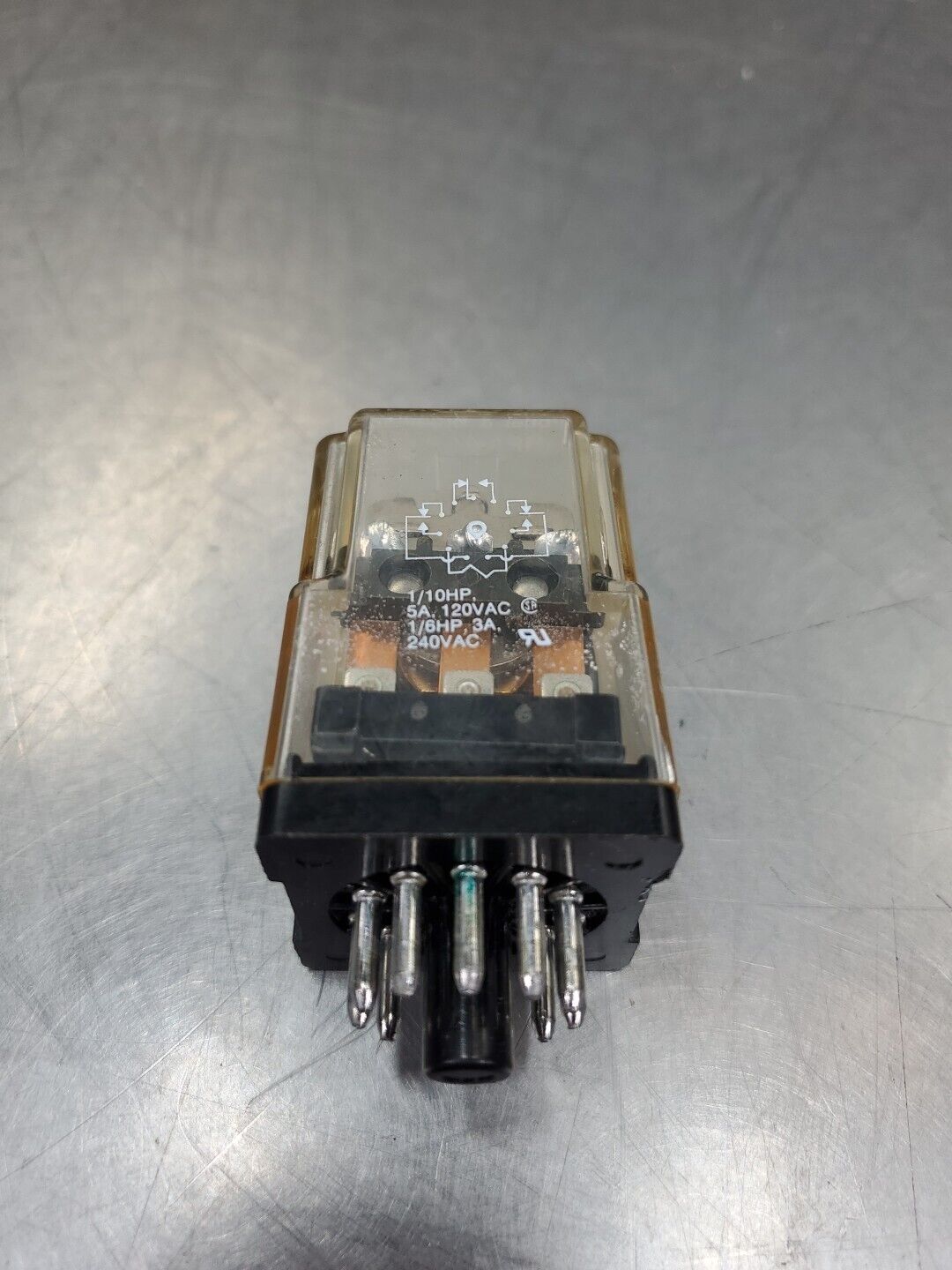 POTTER & BRUMFIELD KRPA-14AY-120 Relay, 120V 50/60HZ.                      4D-35