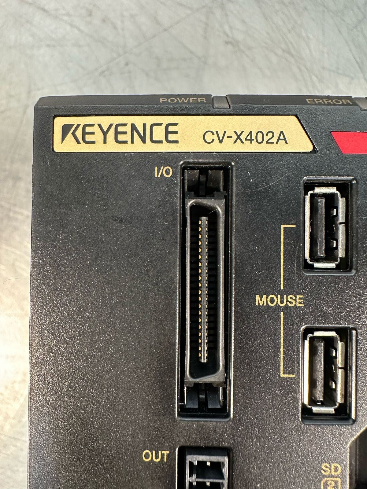 Keyence CV-X402A Vision Controller                                       (5.3.2)