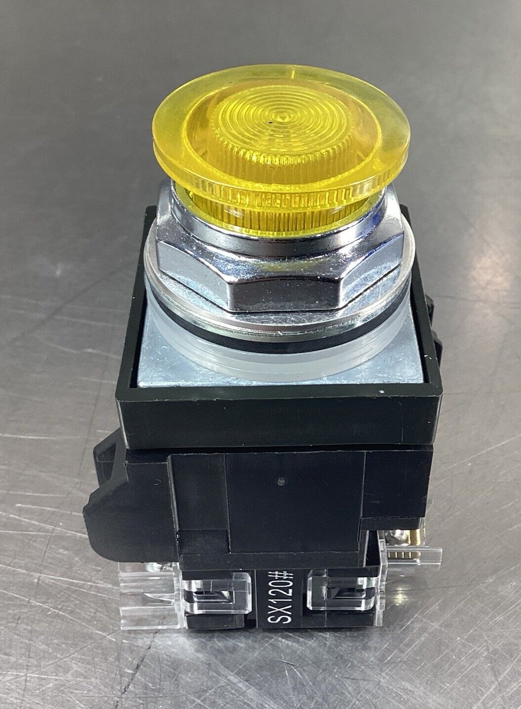 GENERAL ELECTRIC  CR104PBL11E5P8  PB Yellow Mushroom Head 24V      4B-27