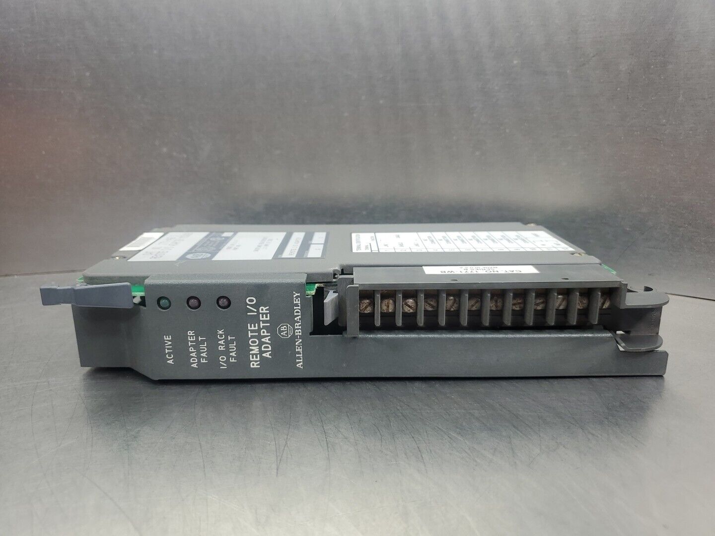 Allen Bradley 1771-ASB/D Remote I/O Adapter Module.                        3E-37