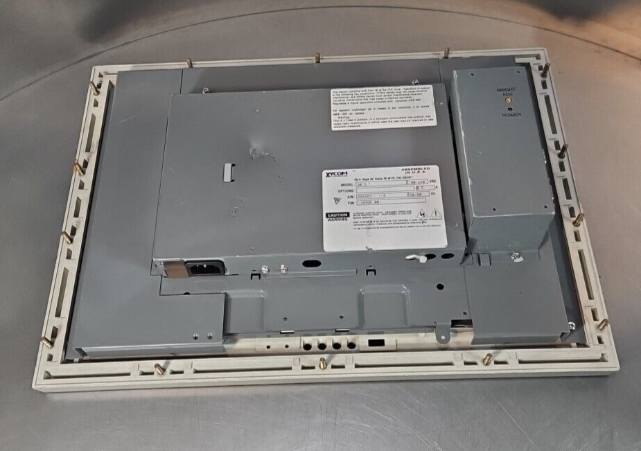 XYCOM 3015T Operator Interface Panel                                 (BIN4.4.4*)