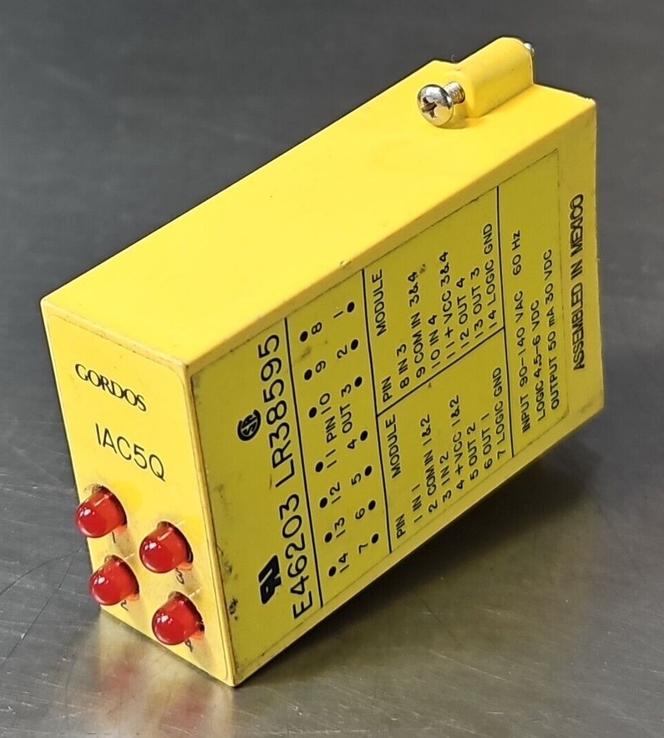 Crouzet Gordos IAC5Q E46203 LR38595 I/O Module                           loc4A14