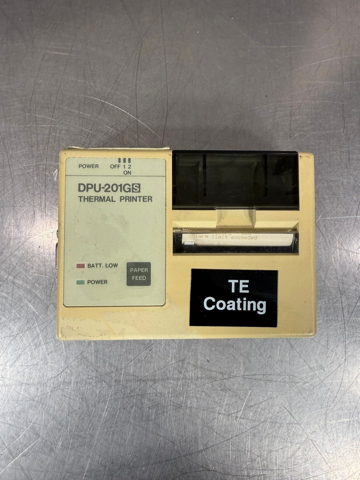 Seiko DPU-201G Thermal Printer Instruments                         (9.3.2)