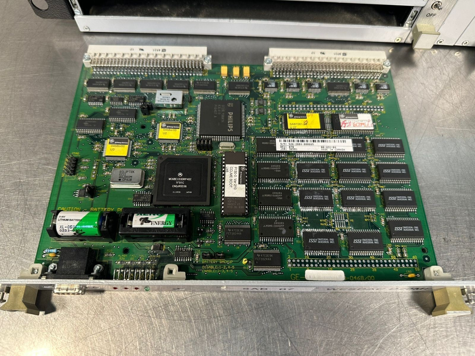 Ge Wesdac D20ME Controller                                     (10.5.2)