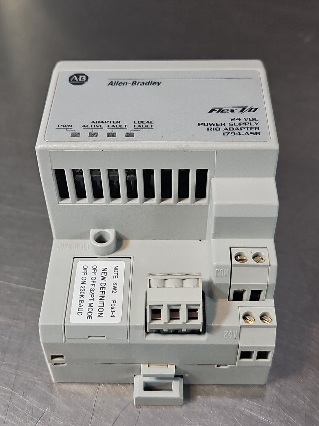 Allen Bradley 1794ASB Ser E FlexLogix RIO adapter                 loc4B21