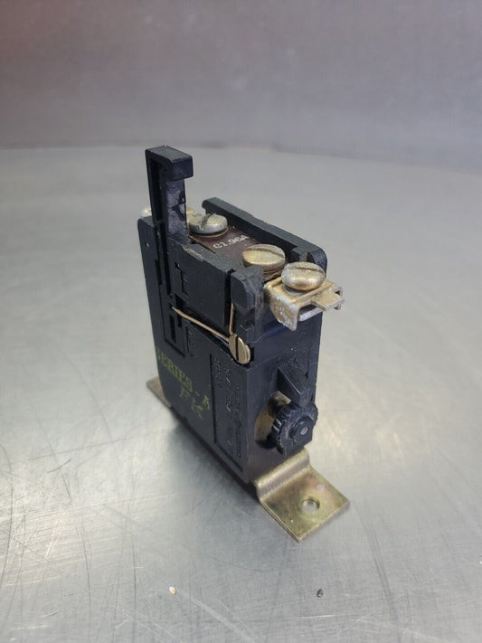 GENERAL ELECTRIC CR124 Ser. A FK OVERLOAD RELAY.                           4E-24