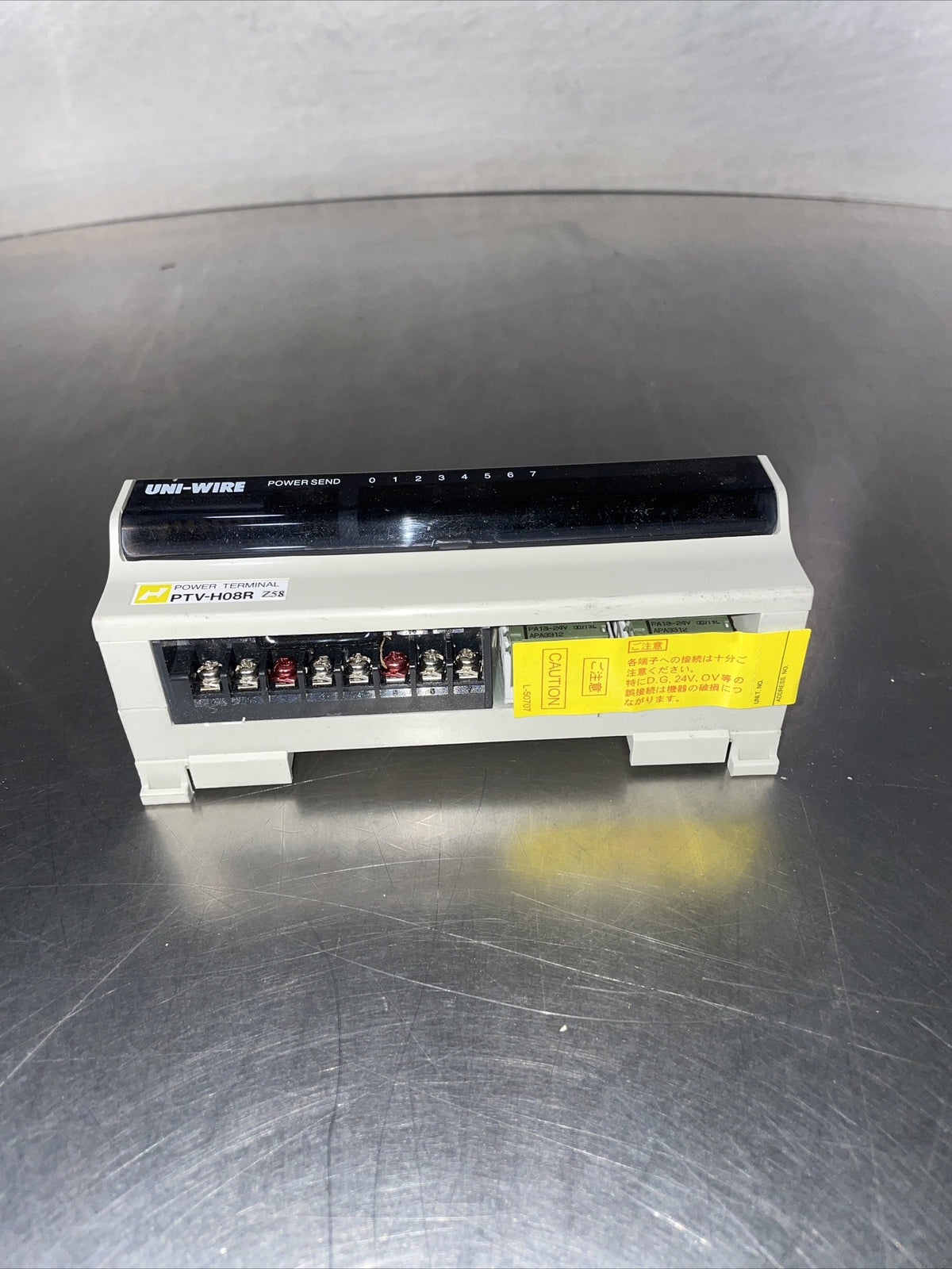 KURODA UNI-WIRE SYSTEM PTV-H08R Z58 POWER TERMINAL New @2C