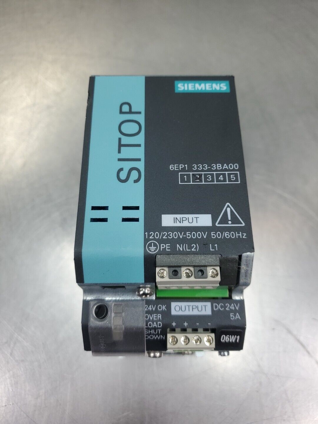 SIEMENS 6EP1333-3BA00 SITOP Modular 5A 1/2Ph Power Supply. 4A-34 ...