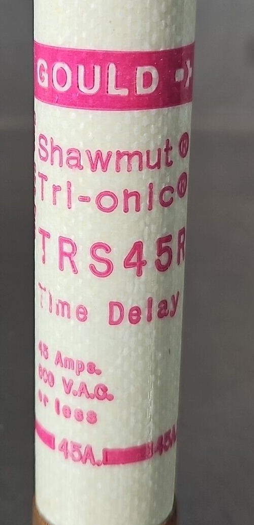 Gould shawmut TRS45R Time delay fuse                                      Loc4C4