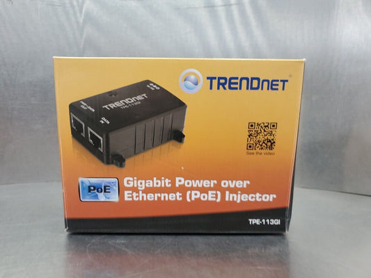 TRENDnet TPE-113GI/A Gigabit PoE Injector.                                 3C-14