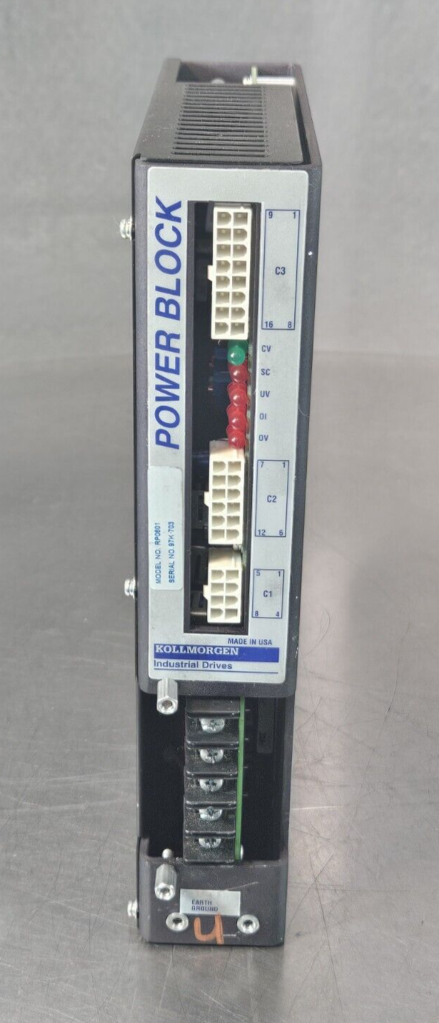 Kollmorgen RP0601 Power Block Single Axis Industrial Drive              (BIN621)