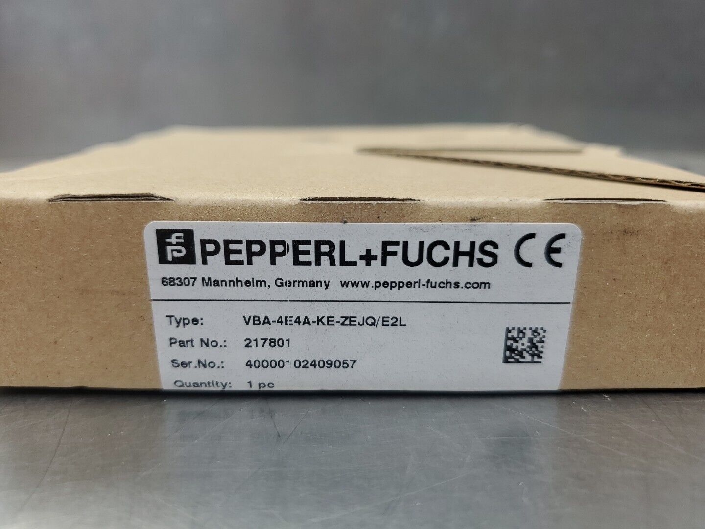 Pepperl+Fuchs VBA-4E4A-KE-ZEJQ/E2L Sensor Module.                          5D-36