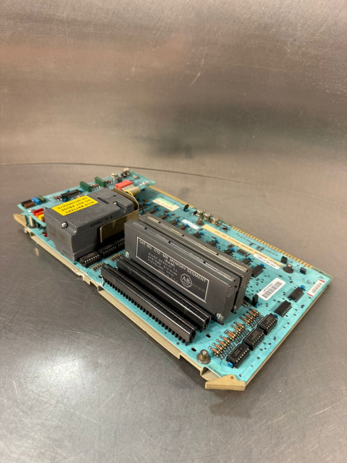Allen Bradley 1772-MG Memory Mod. W/ 1772-MR Memory Segment   (6.3.3)