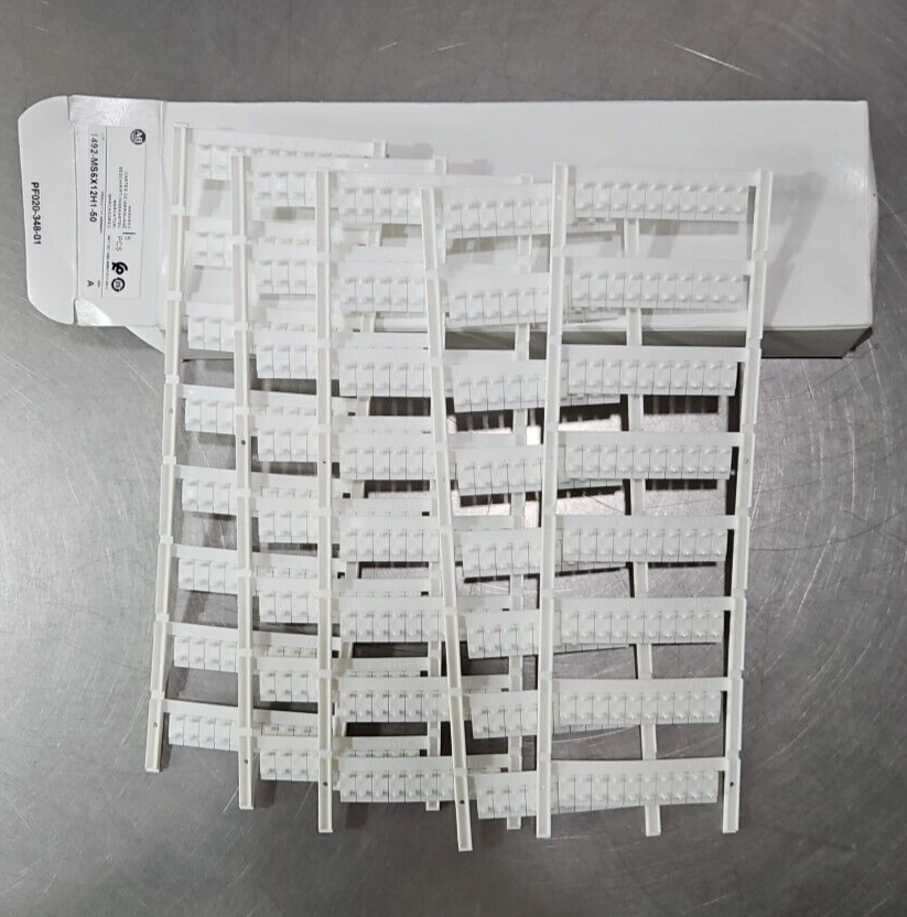 Allen Bradley 1492-MS6X12H1-50 Terminal Markers box/5 pcs                Loc4D21