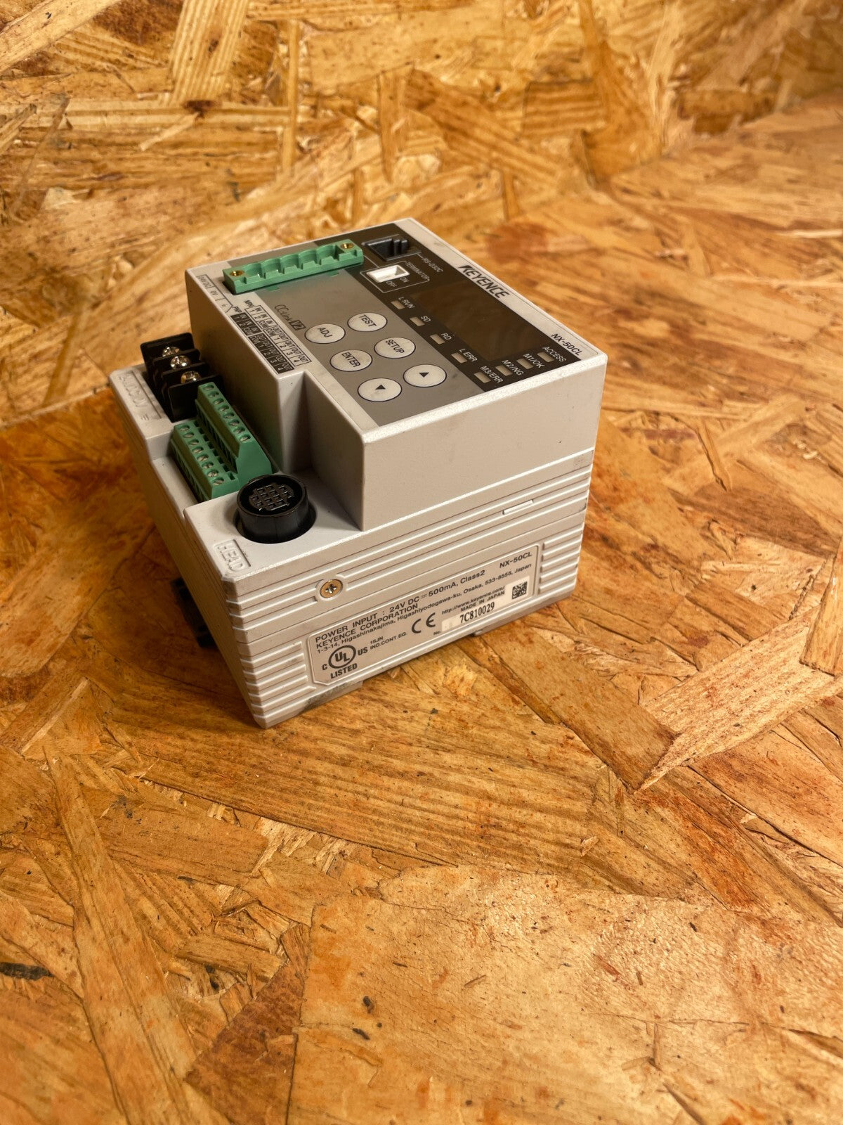 Keyence NX-50CL 24DC 500mAh Class 2 CC-Link V2 Compatible Network Controller @1E