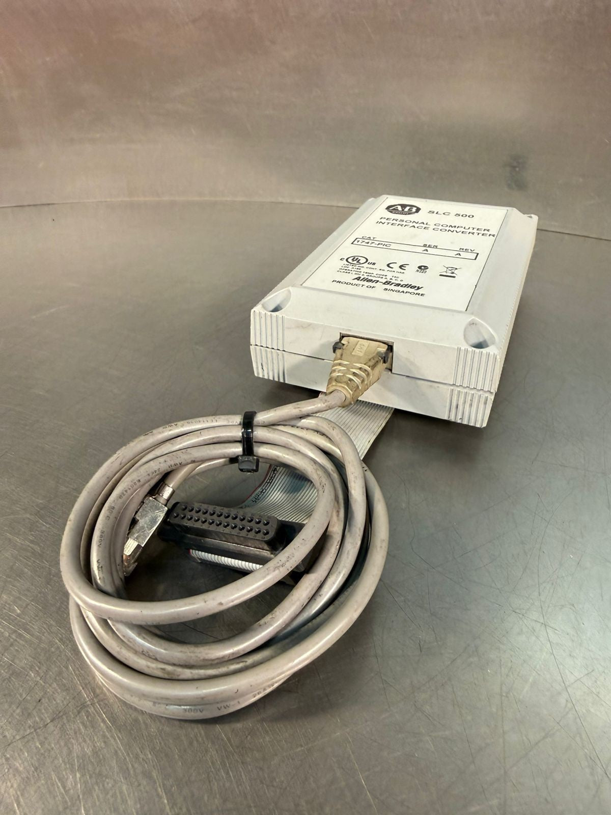 Allen Bradley 1747-PIC /A Rev. A SLC 500 Converter Unmp            (7.2.3)
