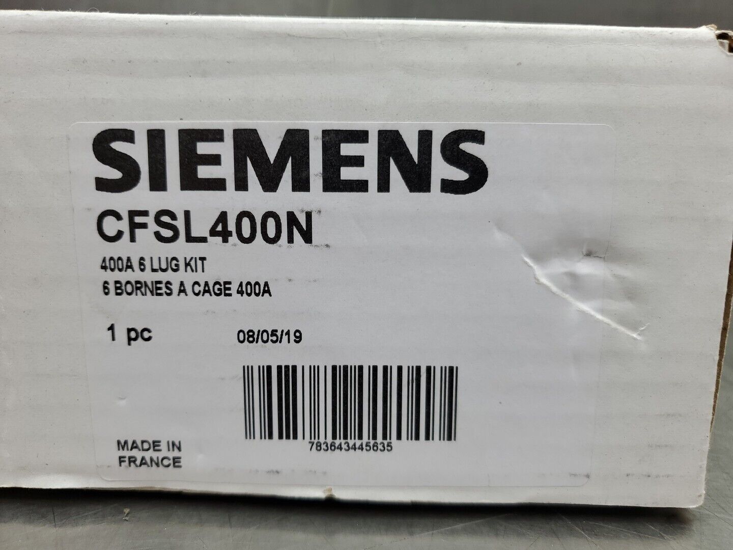SIEMENS CFSL400N 400A 6-Lug Kit.                                           4E-32