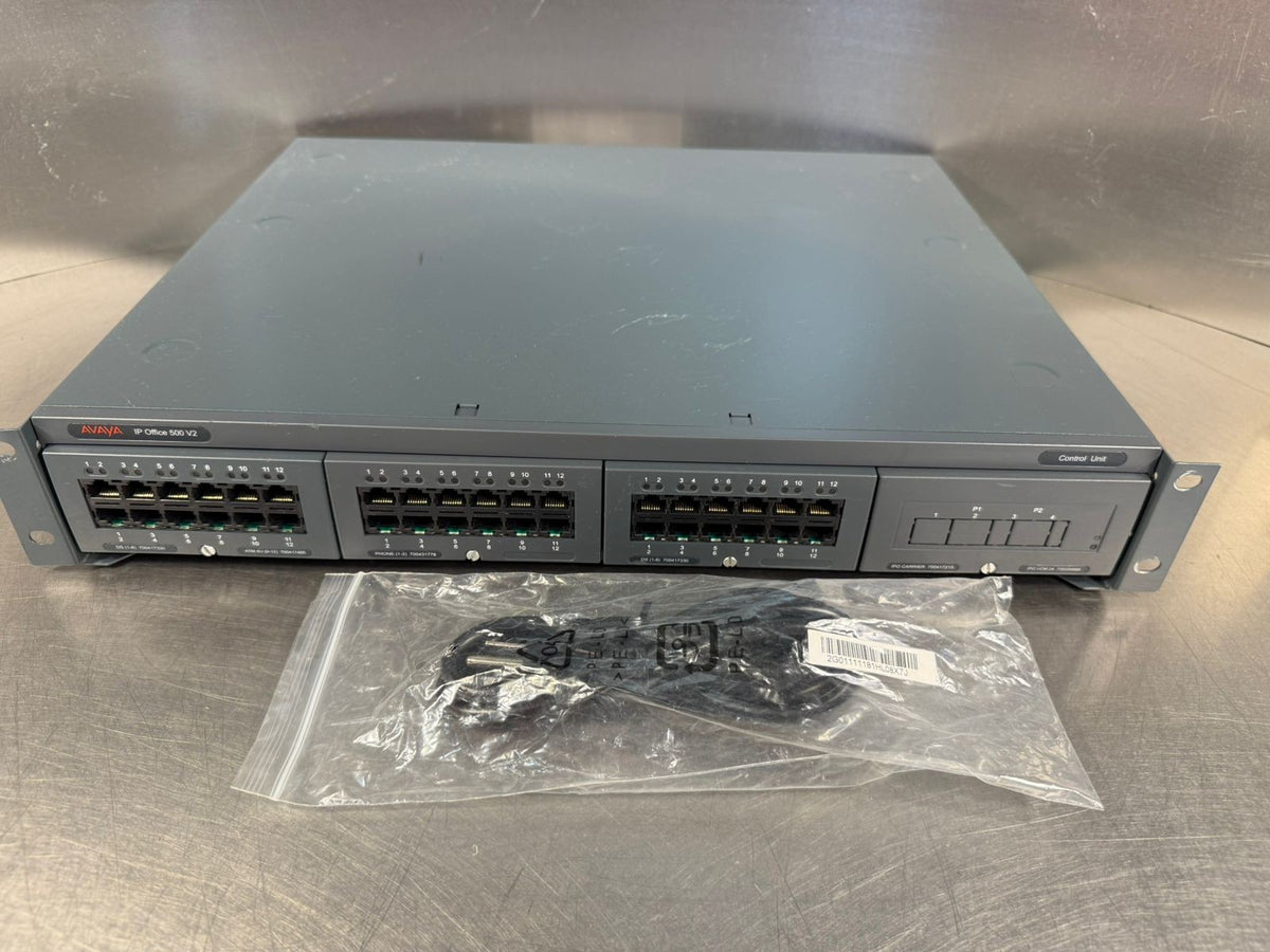 Avaya IP Office 500 V2 Phone Control unit – 700476005 - IP500V2  (3.6.3)