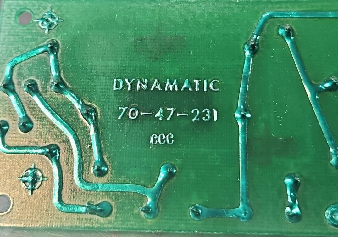 Dynamatic 70-47-231 Circuit Board                                        loc3E26