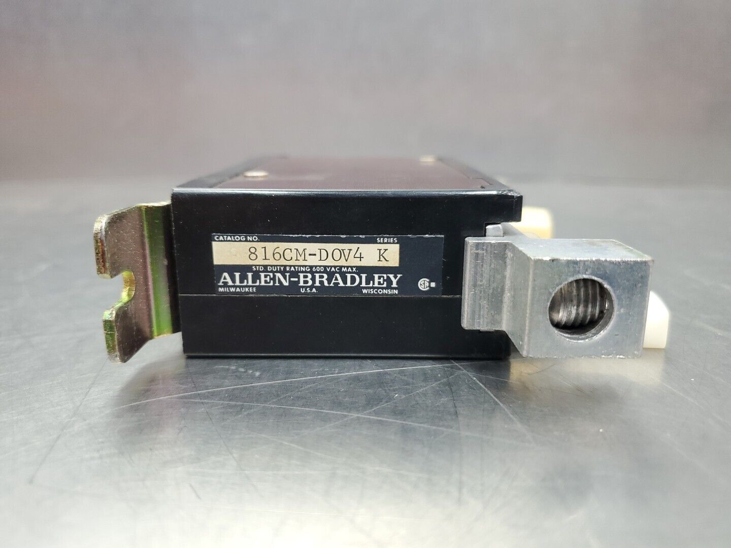 ALLEN BRADLEY 816CM-DOV4 Ser K Manual Reset Relay.                         4B-43