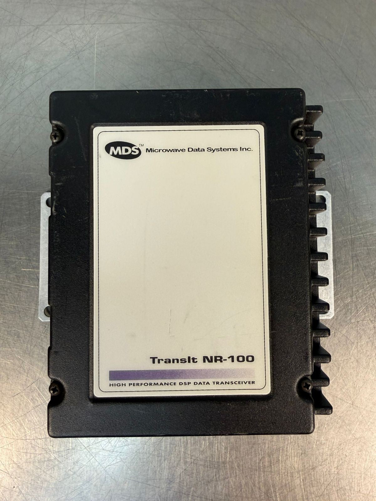 MDS Microwave Data Systems NR-100 Trans NR100XAFNAH Rev.K 13.8 VDC 2.5A  (9.3.5)