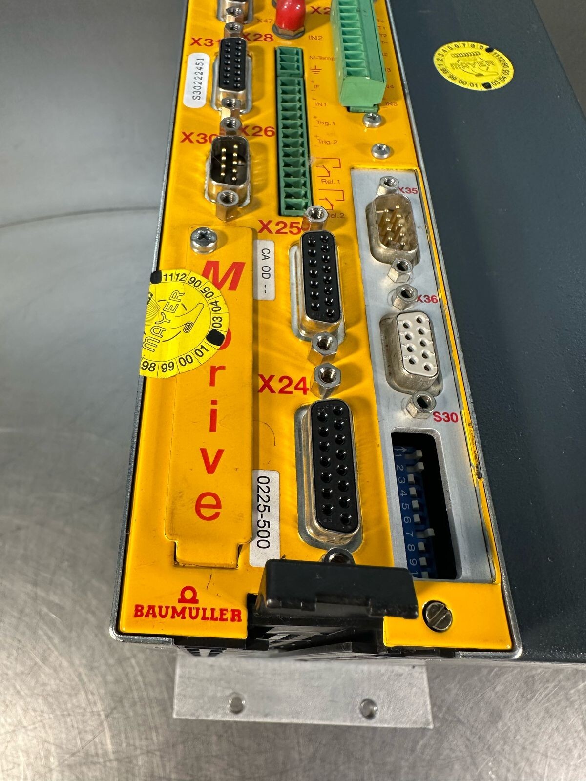 Baumuller Bus-6M 345021  M-Drive 5 "Master" M.Can-Option (8.3.5)