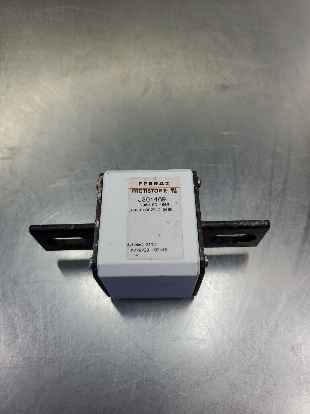 FERRAZ J301469 PROTISTOR FUSE, 700VAC 450A.                                4D-41