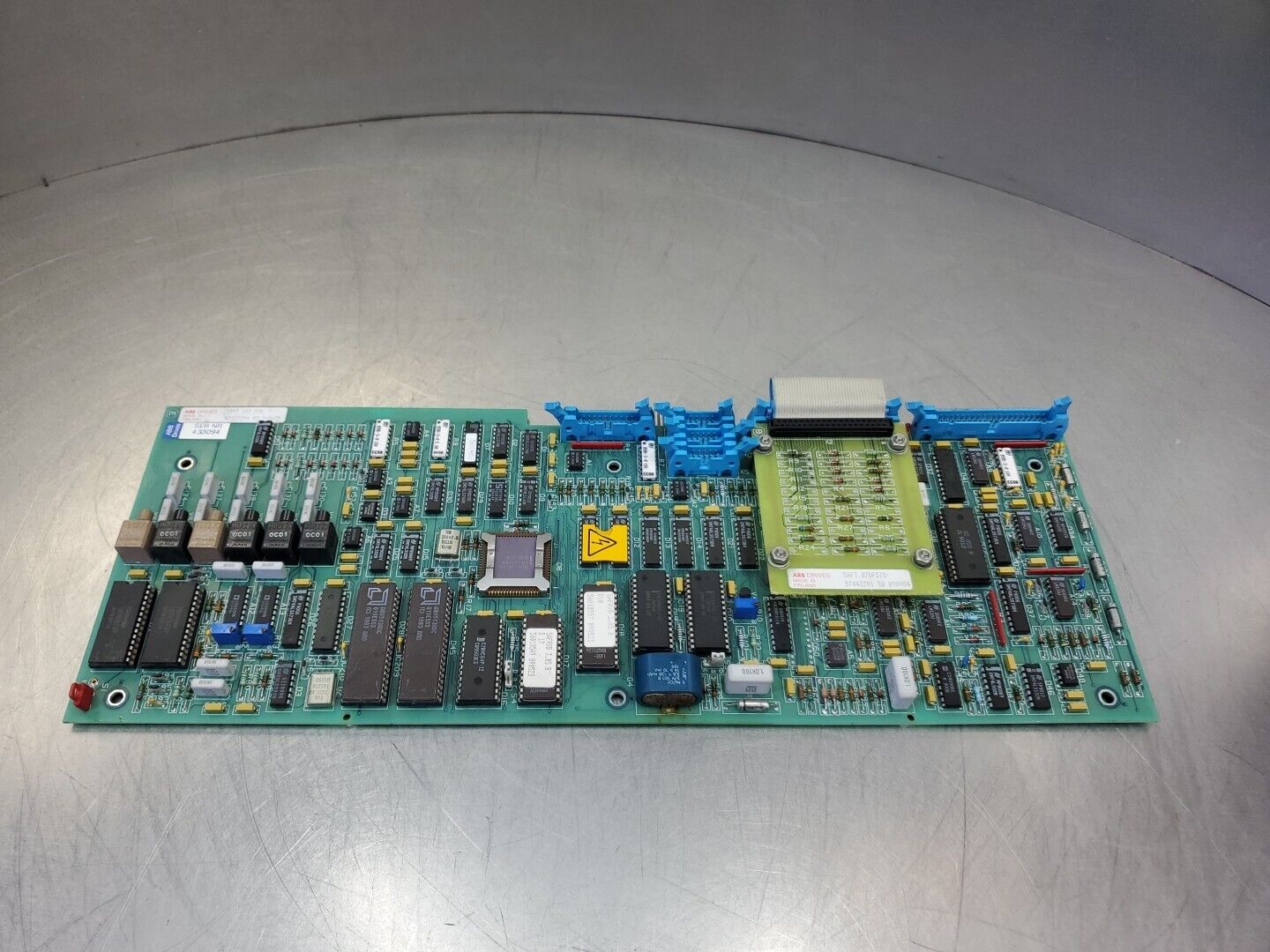 ABB SAFT 103 CDN (57777290) Control Board w/SAFT 870F575 Board.               3A