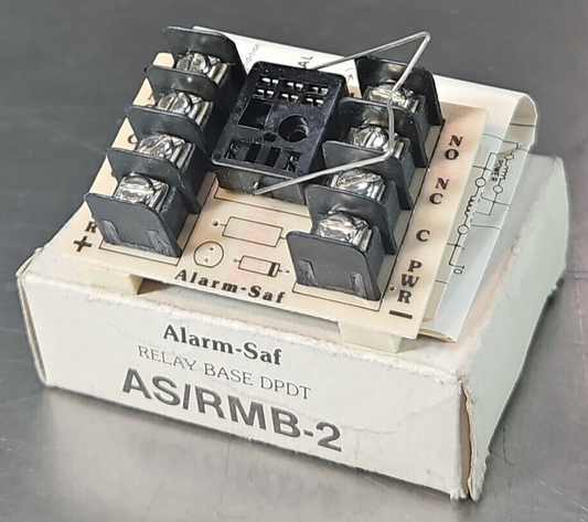 Alarm-Saf AS/RMB-2 Relay Base DPDT                                       loc4A11