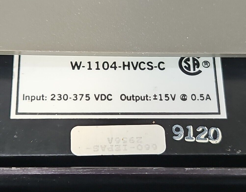 Bailey IEPAS01 Infi 90 AC System Power Supply 120/240V                   loc3C30