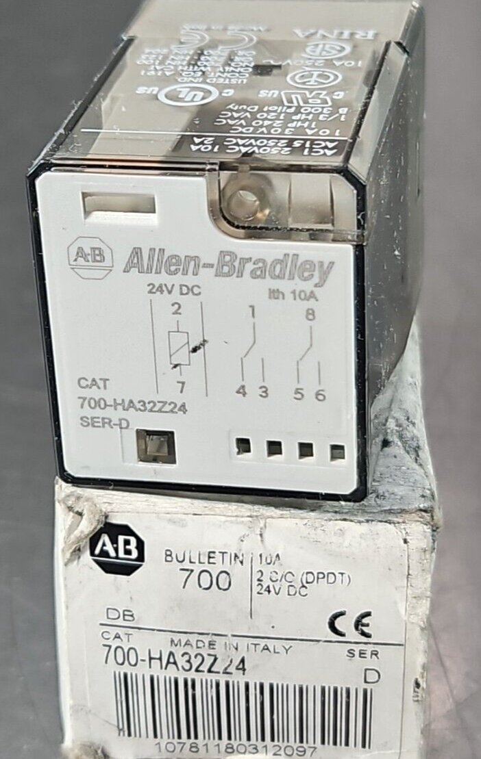 Allen-Bradley - Bulletin 700 - 700-HA32Z24 Series D Relay                loc4A11