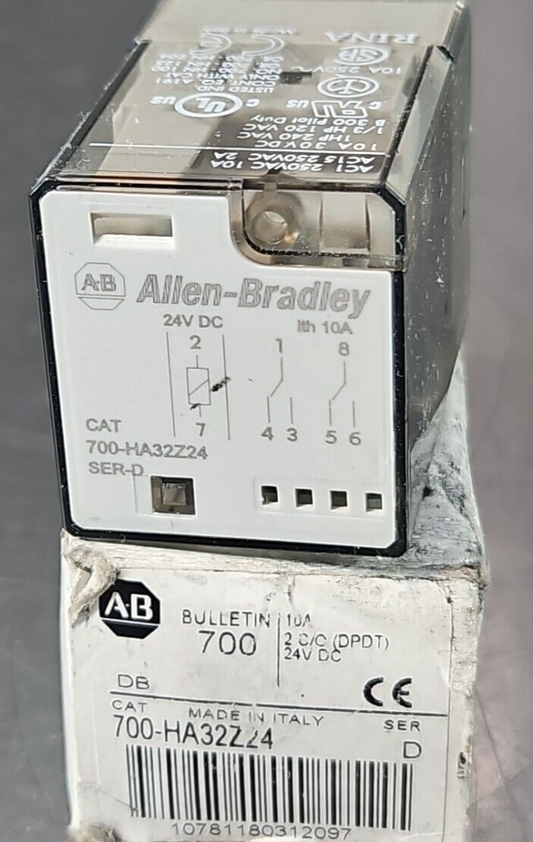Allen-Bradley - Bulletin 700 - 700-HA32Z24 Series D Relay                loc4A11