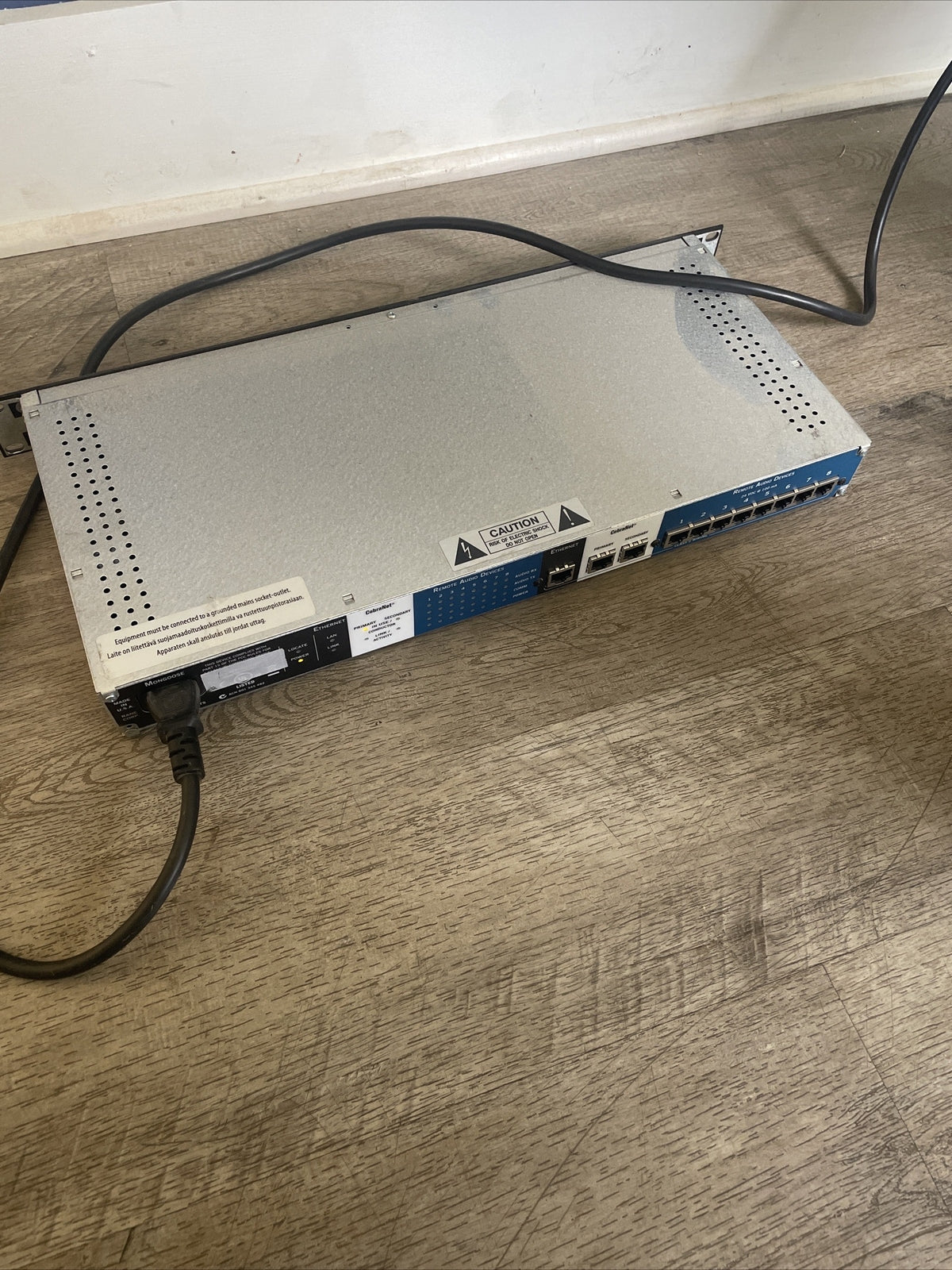 RANE Mongoose Remote Audio CobraNet Interface Digital Audio Matrix @bin1.5.2